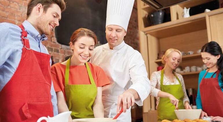 Clase de cocina en el Chianti