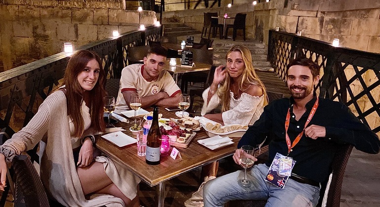 Visita guidata de La Valletta e gastronomia (cena)