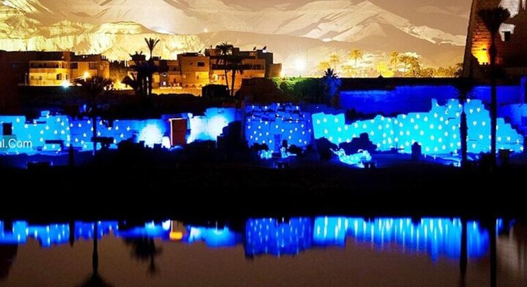Espectáculo de Luz y Sonido en el Templo de Karnak desde Luxor