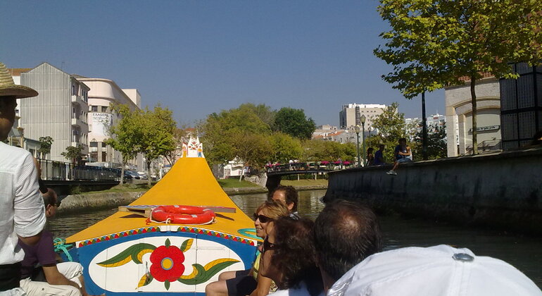 Barco panorámico Moliceiro en Aveiro