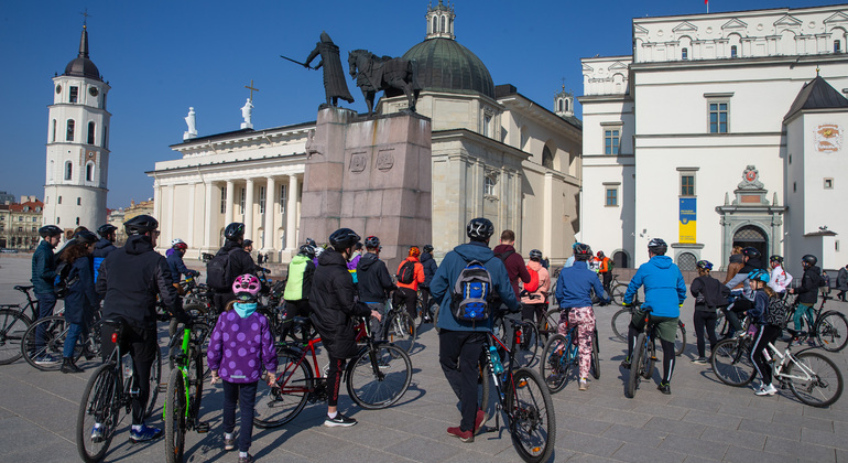Regular City Bike Tour of Vilnius  “Iconic Landmarks & Hidden Gems”