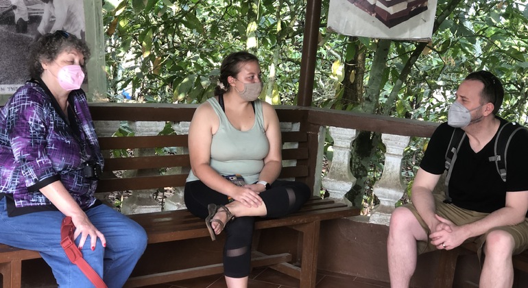 Visite d'une ferme de cacao