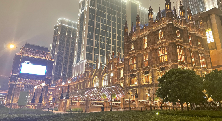 Cotai Strip Nacht-Tour in Macau: Foto-Spots & Casino-Erlebnis