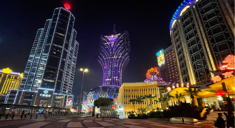 Cotai Strip Nacht-Tour in Macau: Foto-Spots & Casino-Erlebnis
