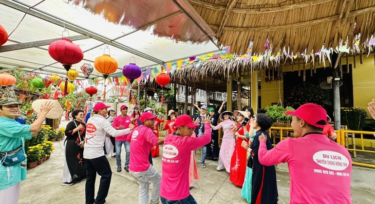 Hoi An: Bamboo Basket Boat Experience auf dem Thu Bon Fluss