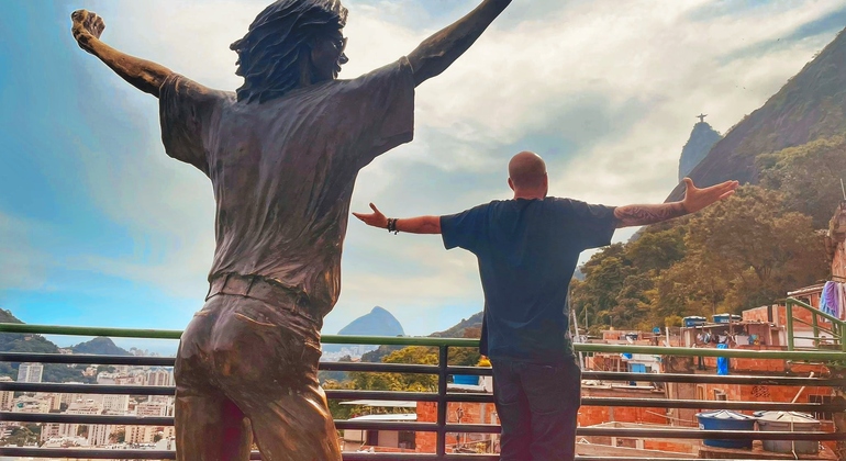 Favela-Tour Michael Jackson in Rio de Janeiro