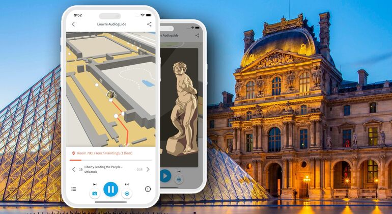 Audio Guide App: Louvre Museum, Paris (no ticket)