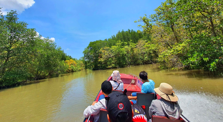 Explorar el bosque de manglares - Can Gio Isla de los Monos en barco y trekking