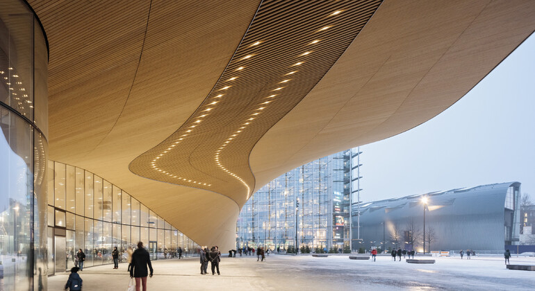 Tour a piedi della Helsinki moderna
