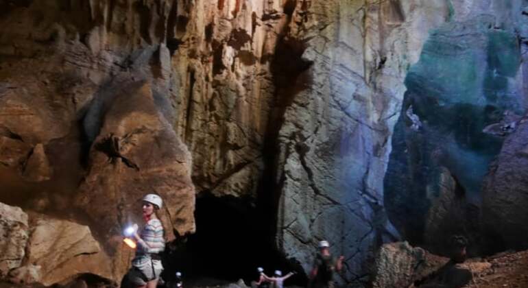 Baumkronen-Zipline-Abenteuer und Höhle in Fidschi